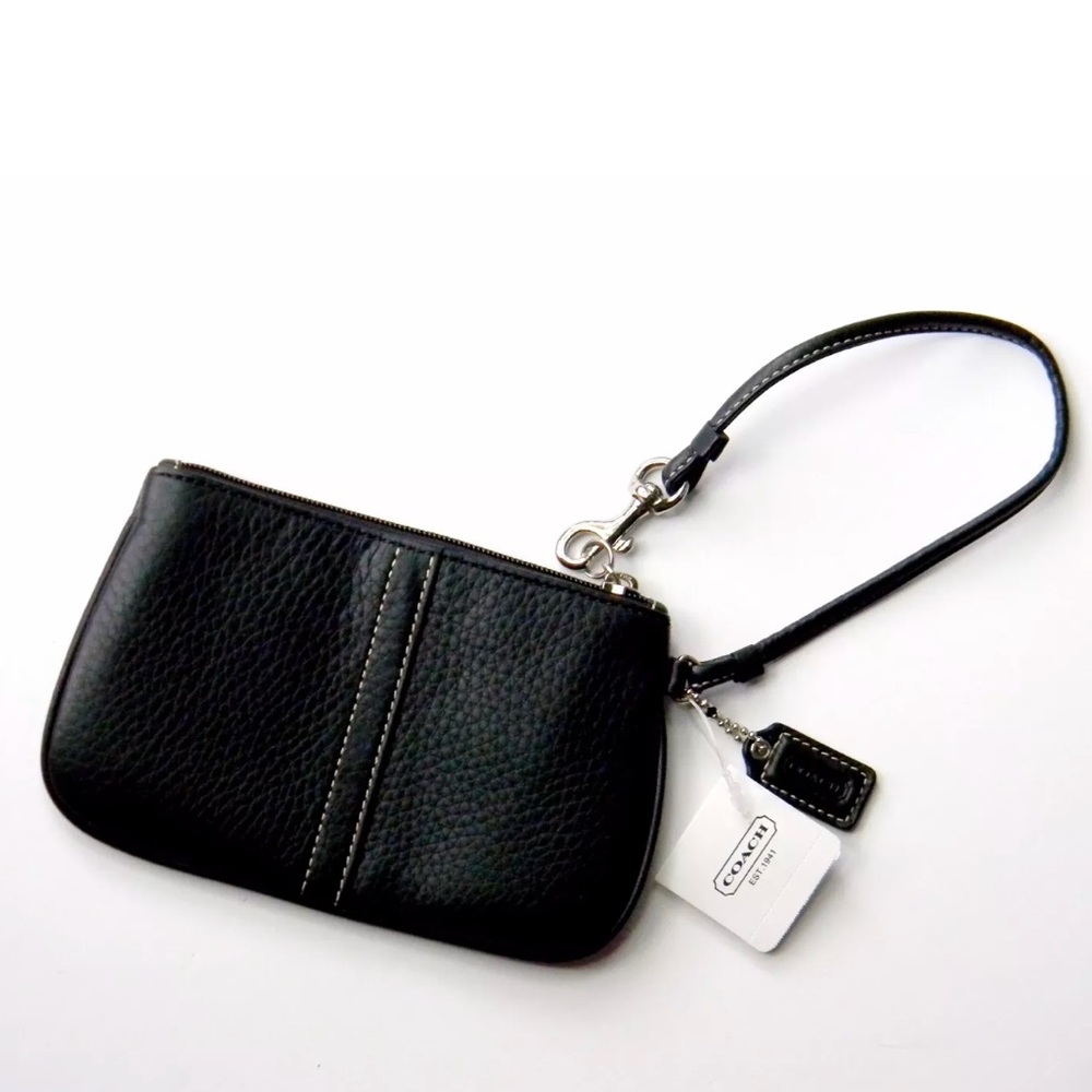 🎉HP🌟 Coach Leather Wristlet